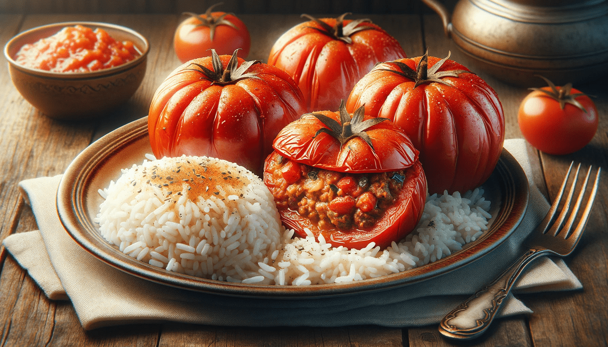 Recette tomates farcies grand-mère et riz