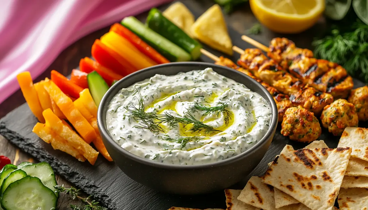 accompagnements tzatziki