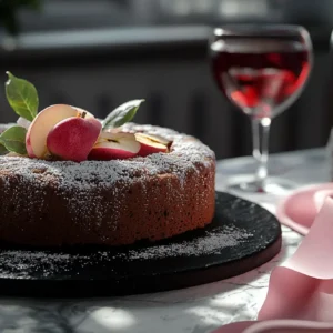 gâteau aux pommes façon de grand mère​