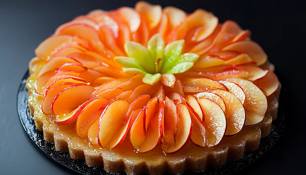 recette Tarte aux poires caramelisées