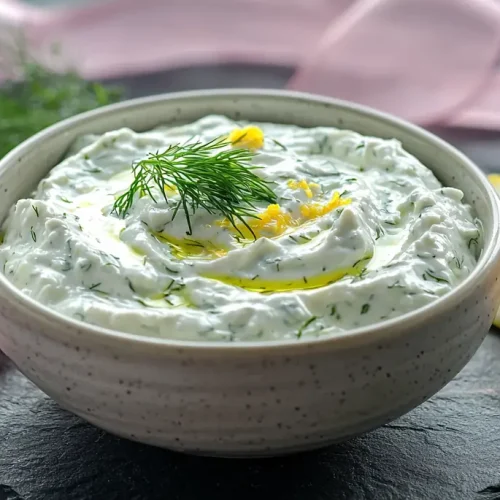 recette tzatziki maison