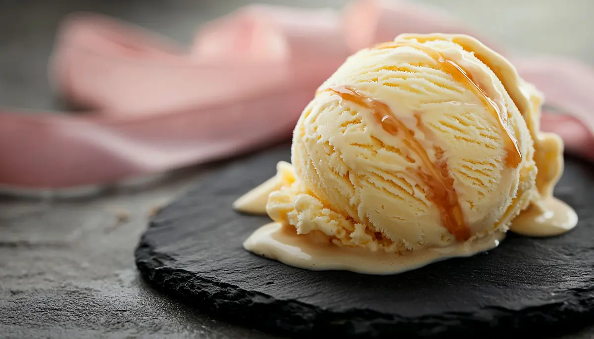 recette Glace au caramel beurre salé