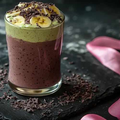 recette Smoothie banane chocolat