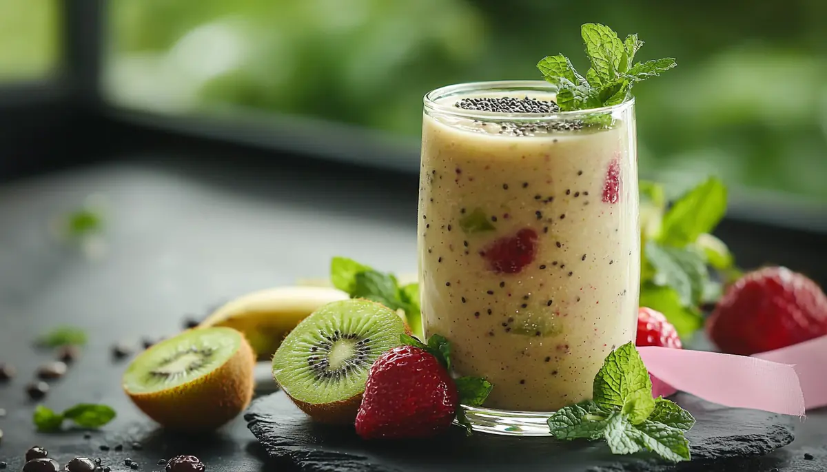 recette Smoothie kiwi banane