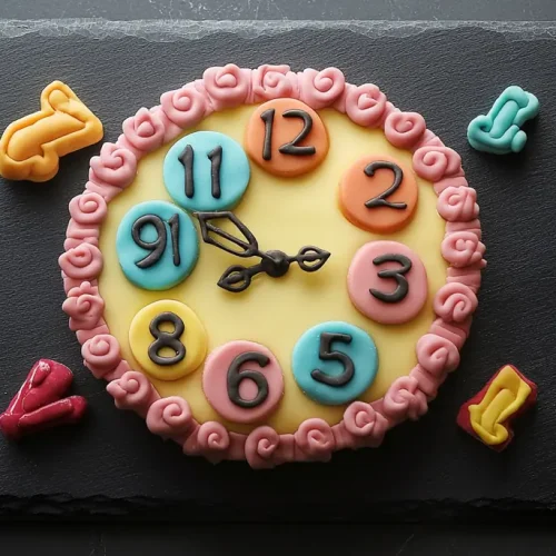 recette gâteau en forme de montre