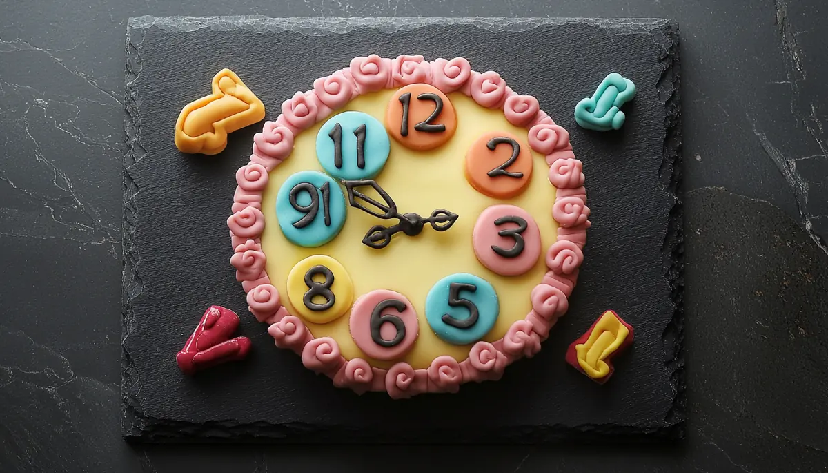 recette gâteau en forme de montre