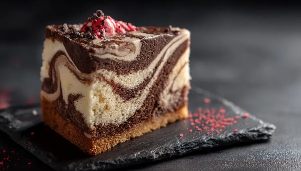 cake marbré vanille-cacao