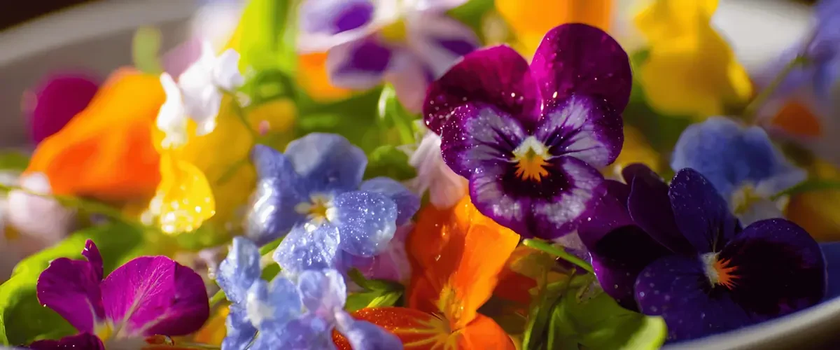 fleurs comestibles