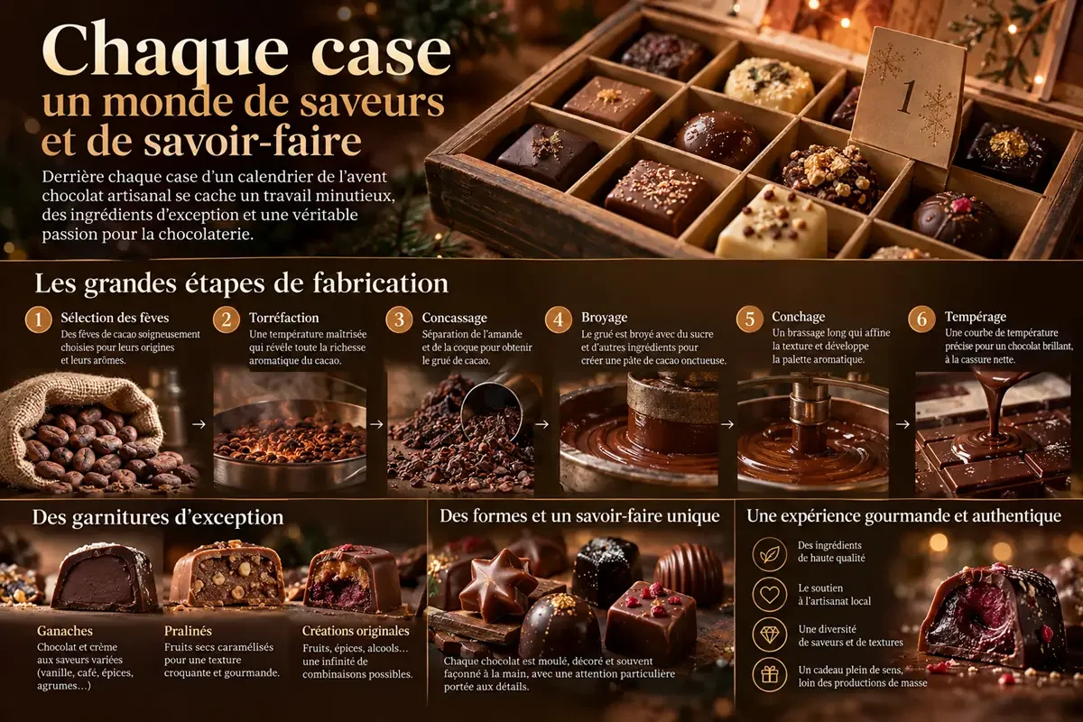 L’art du chocolat artisanal gourmand